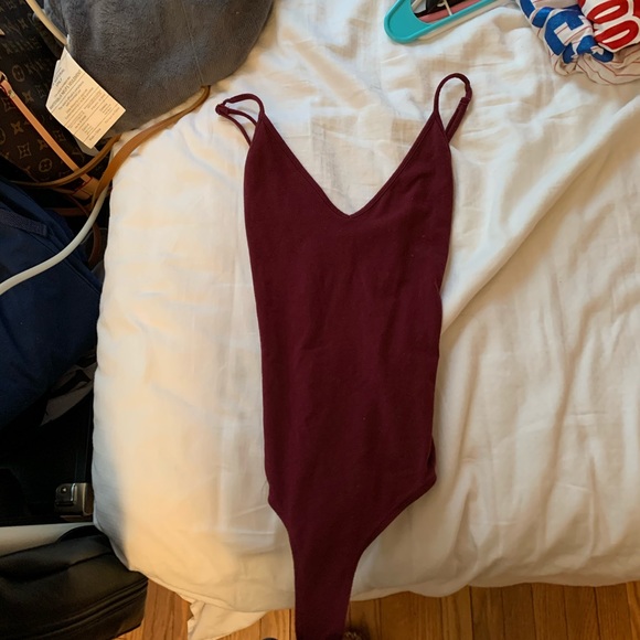 PacSun Tops - Pacsun maroon bodysuit